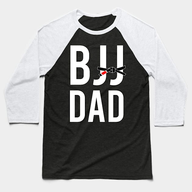 BJJ dad Baseball T-Shirt by fighterswin